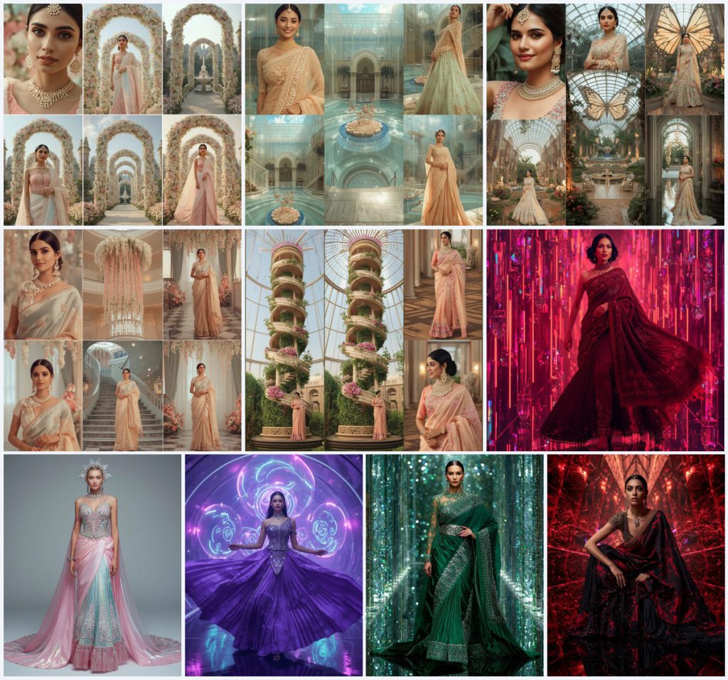 Elegant Maheshwari Saree AI Prompts for Madhya Pradesh Weaving | chatgpt photo editing prompts trending instagram — AI image prompt