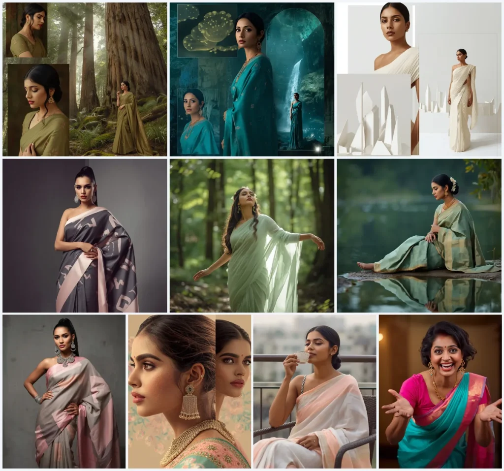 Best 10 Saree in Museum AI Prompts for Artistic and Refined Scenery
