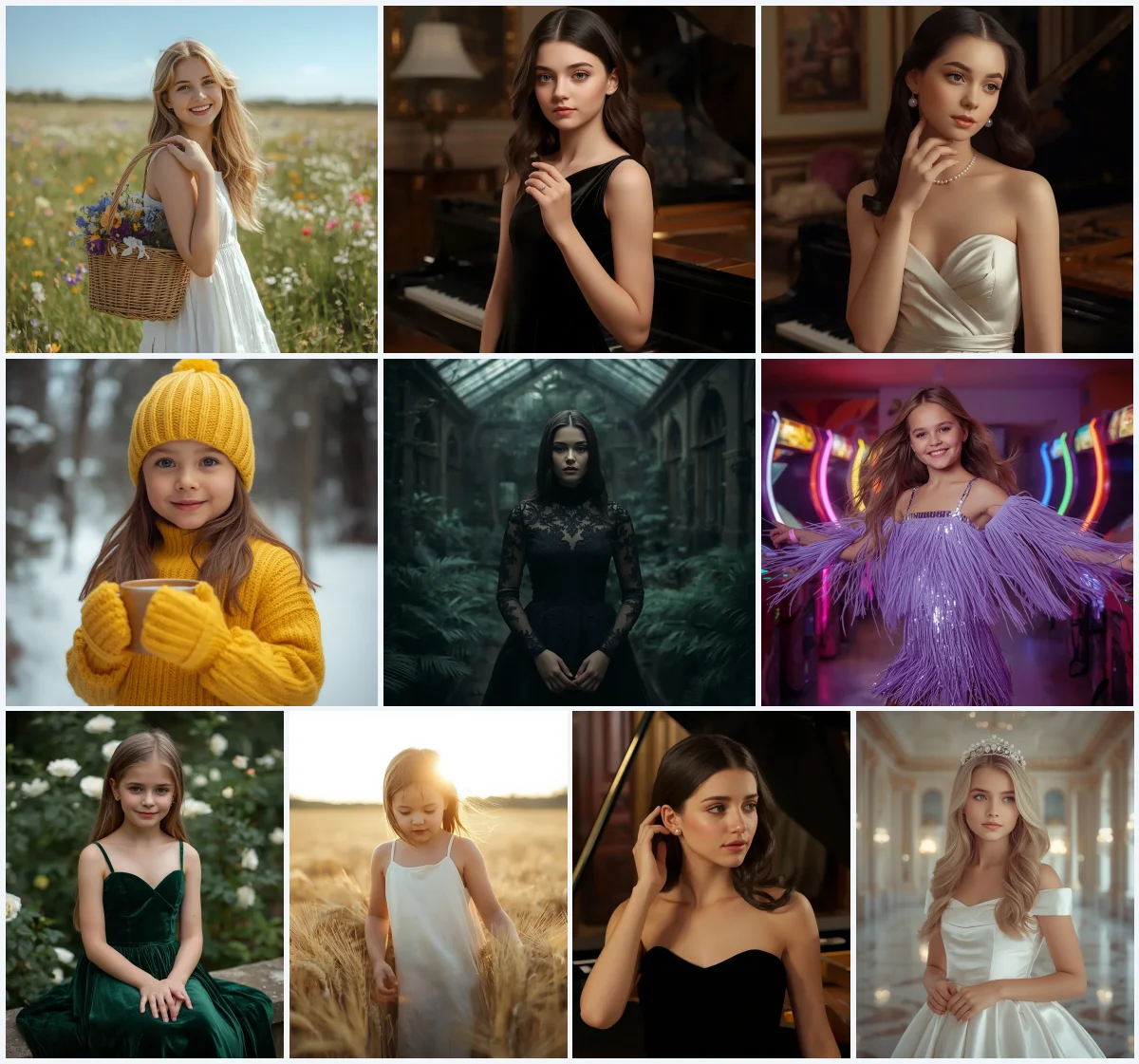 Best 10 Whimsical Girl’s AI Prompts for Hot Air Balloon Rides