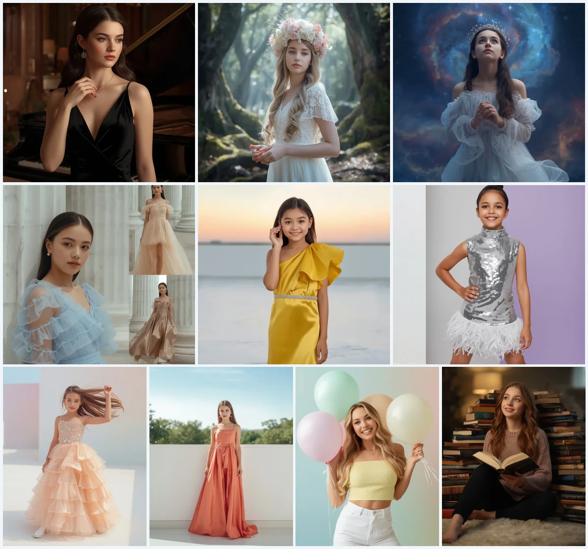 Top 10 Elegant Girl’s AI Prompts for Classical Music Performances