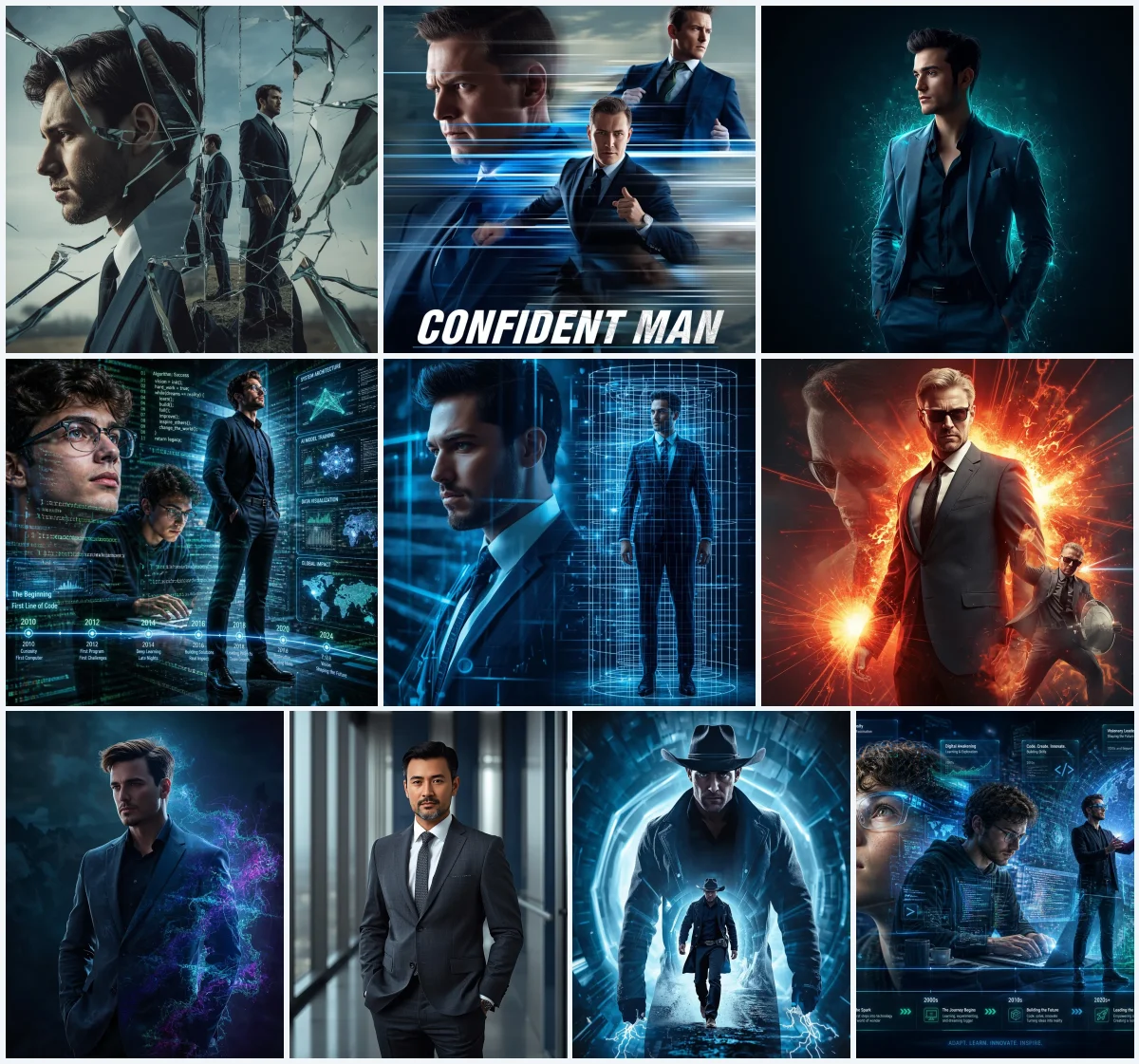 Top 10 Prompt Engineering for Men’s Optimized and Specific Image Generation