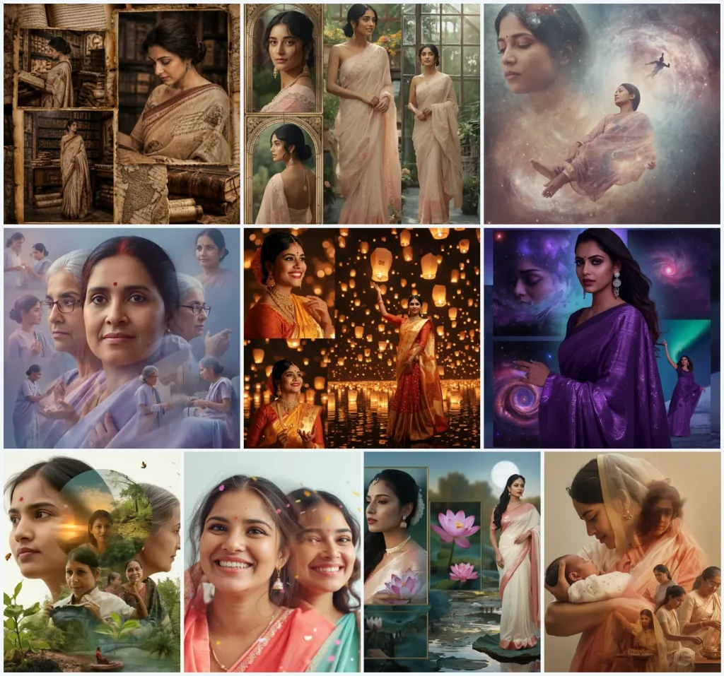 Top 10 Saree for Reception AI Prompts for Glamorous Evening Wear